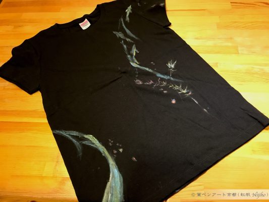 Rui文化祭2019の実演で描いたTシャツ