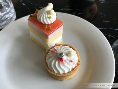 アフタヌーンスイーツの写真